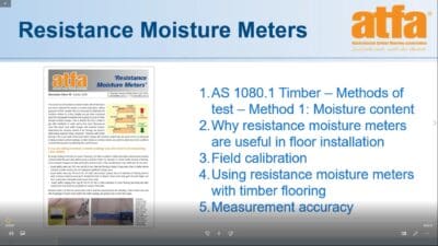 Module 01 – Resistance moisture meters