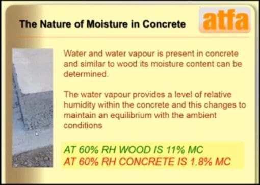 Module 04 – Assessing concrete moisture - Image 2