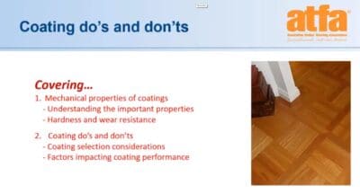 Module 06 – Coating do’s and don’t’s
