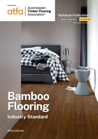 Bamboo Flooring Industry Standard Front Cover