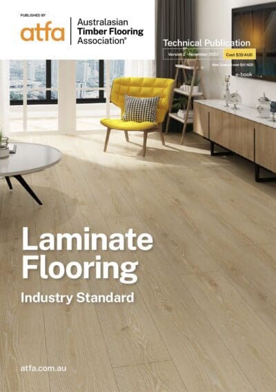 Laminate flooring front cover