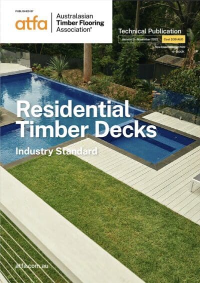 Residential Timber Decks Industry Standard
