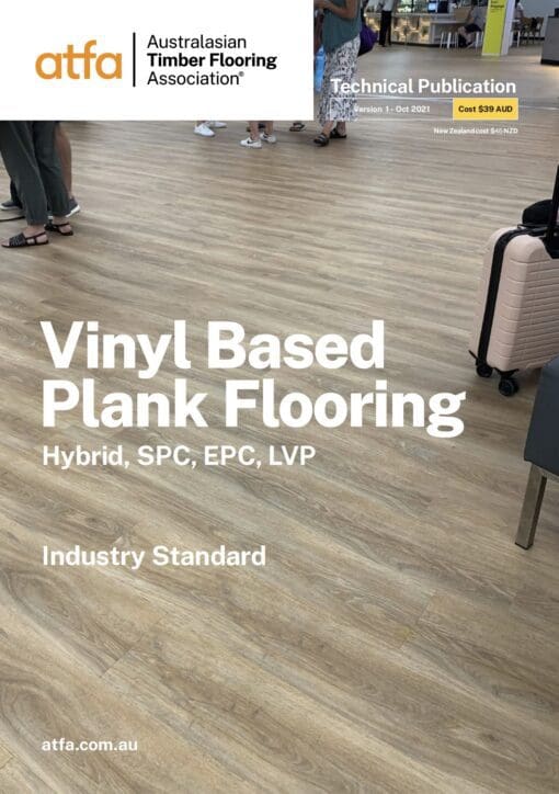 Vinyl Based Plank Flooring Front Cover 1