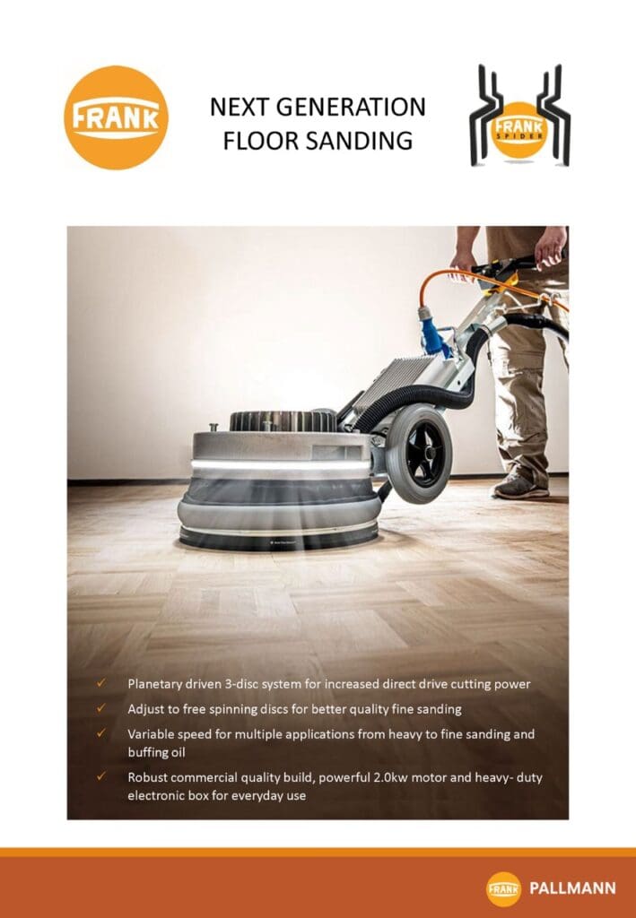 Frank Machine Brochure. Page 1 Large