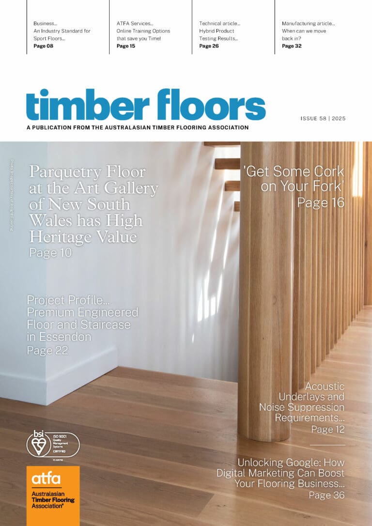 Pages from ATFA Timber Floors Magazine Issue 58