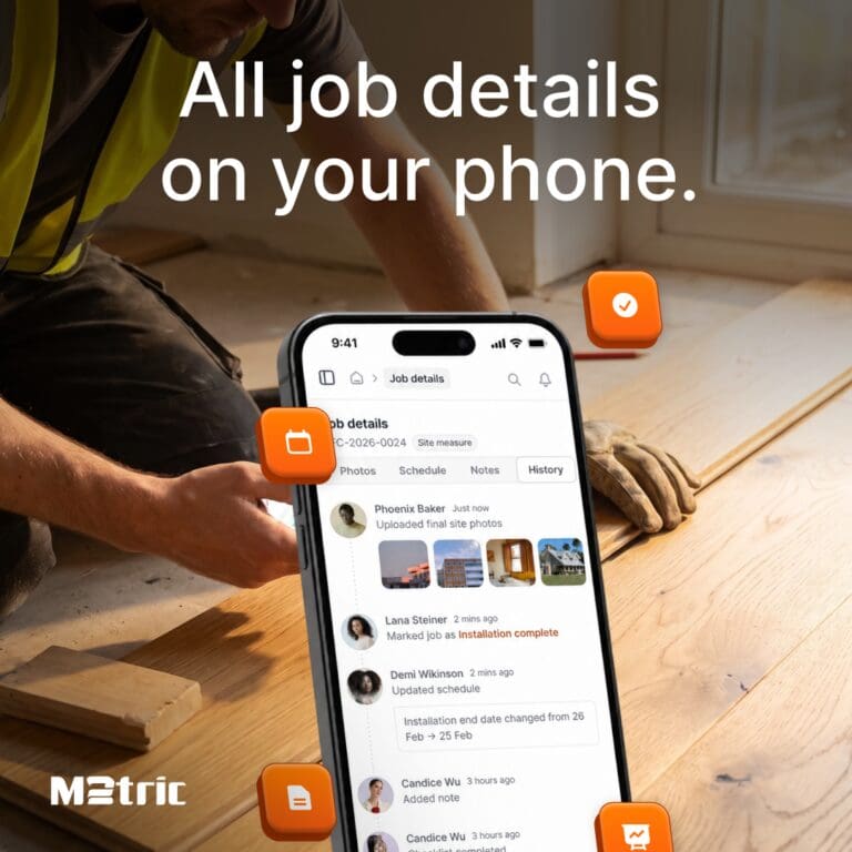 m2tric card 4 job details